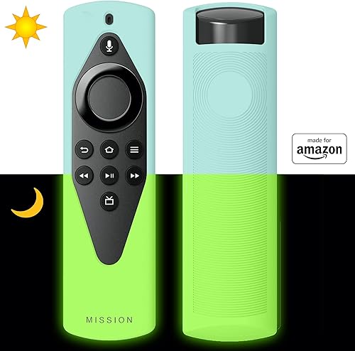 Funda hecha para Tienda Remote Cover Case, para Alexa Voice Remote Lite  Brilla en la oscuridad