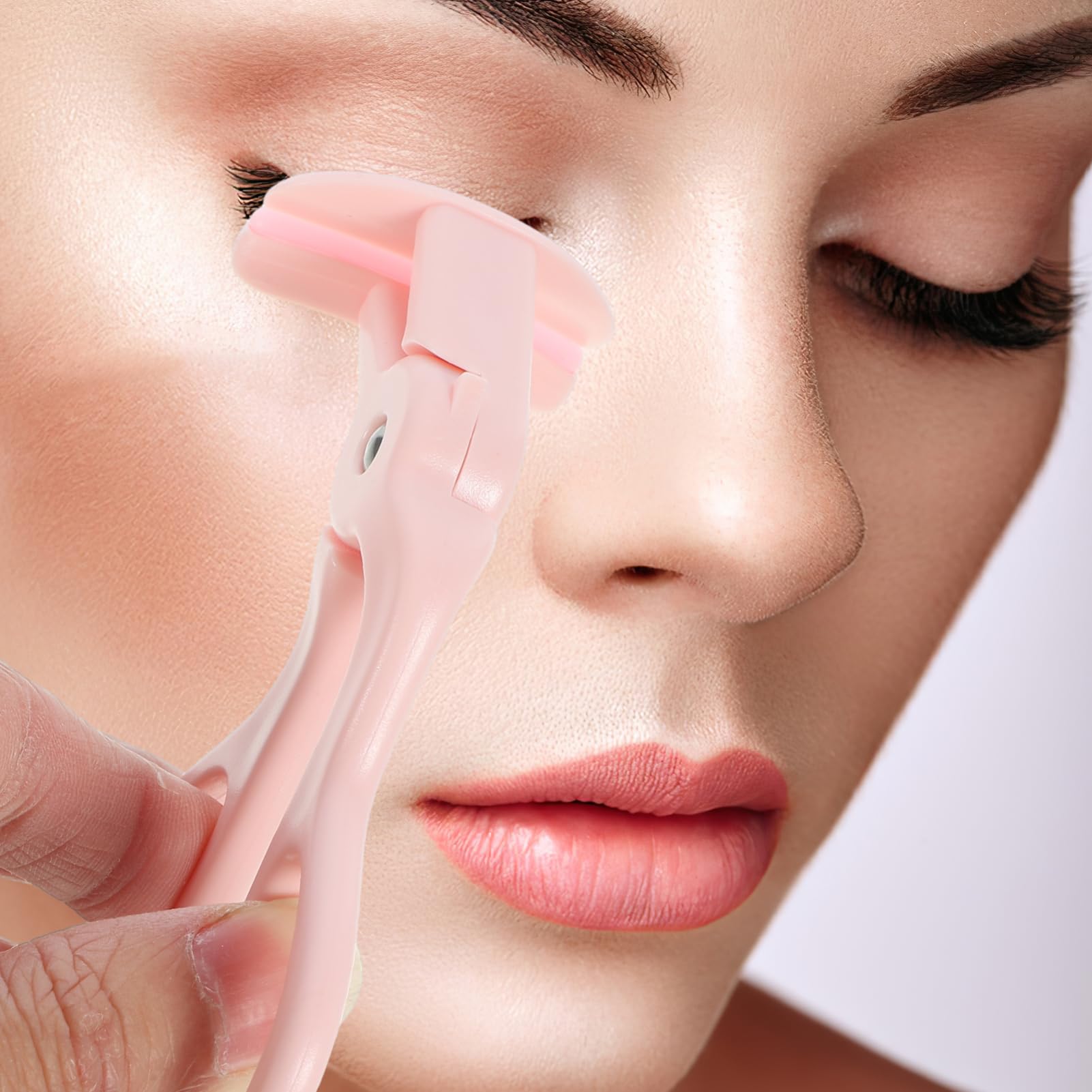 VICASKY Mini Eyelash Curler for Lashes for Beginners Sturdy and Girl's Makeup Tool