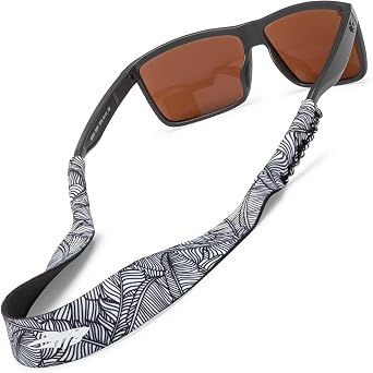 Pilotfish Neoprene Eyewear Retainer Sunglasses Strap - Premium, Lightweight, Perfect Size for Men & Women