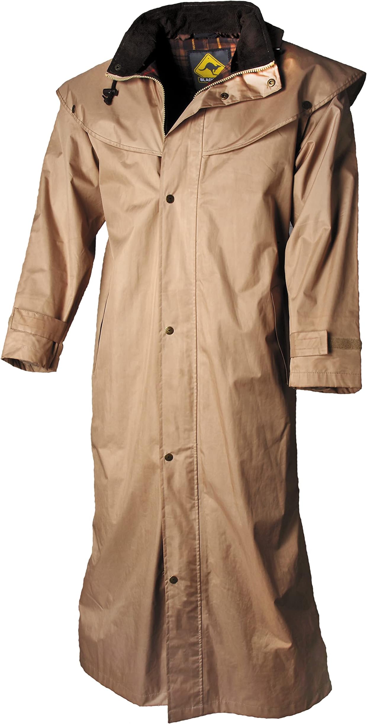 Black Roo Stockman Coat