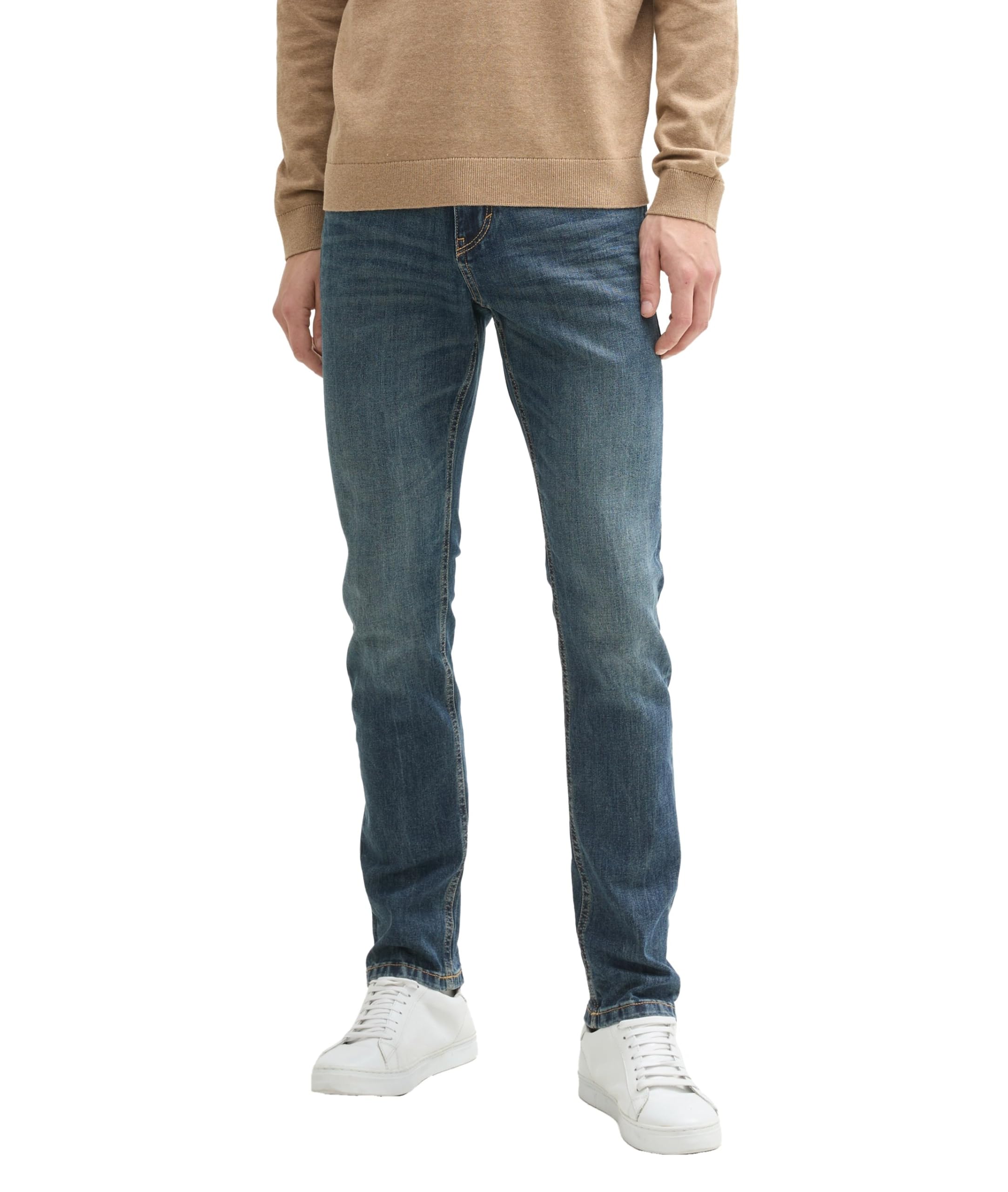 TOM TAILOR Herren Josh Regular Slim Jeans mit Stretch