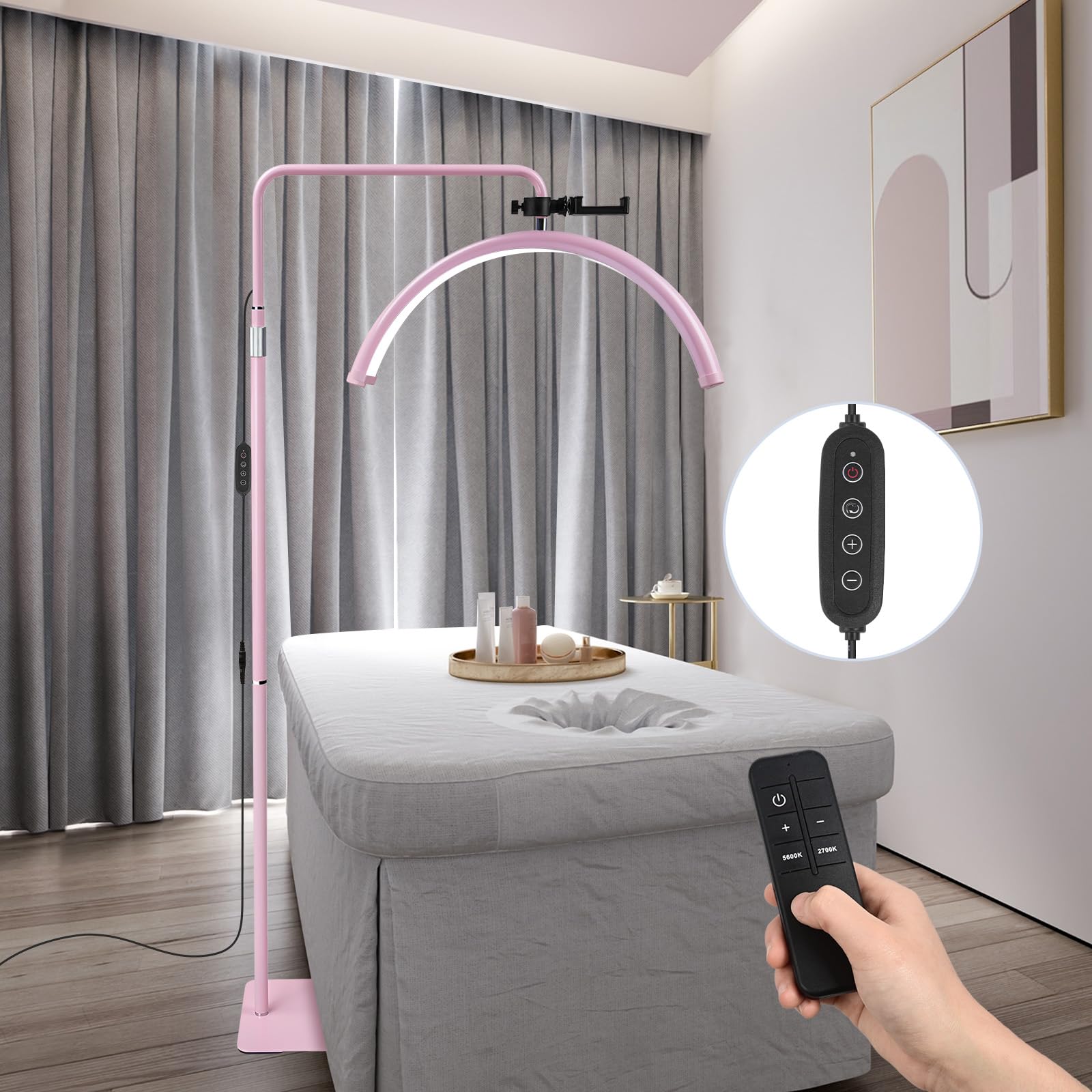 ハーフムーンライト Amazon.co.jp: ハーフムーンライト 22インチ LEDフロアランプ まつげ