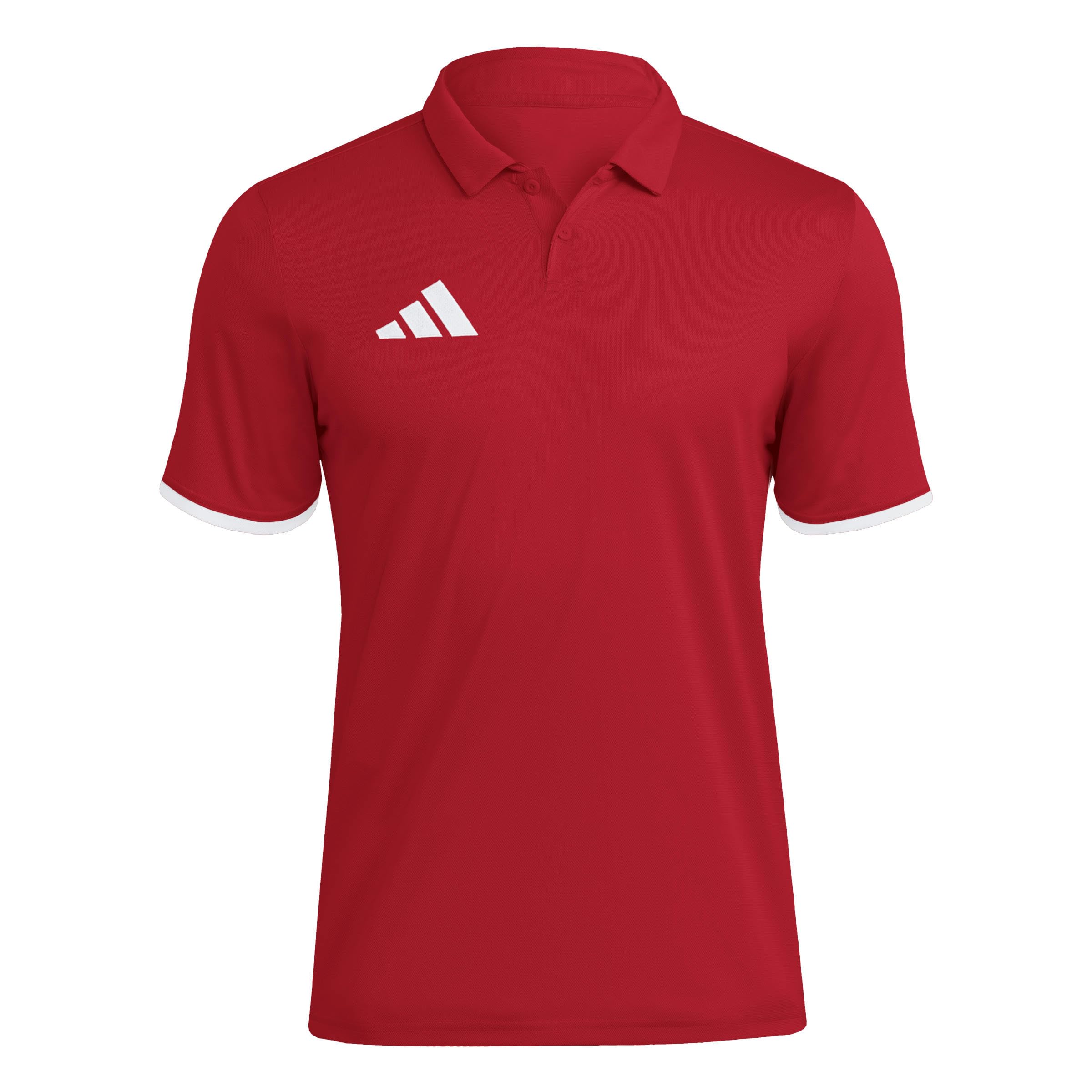 adidas Men's Entrada26 Polo Shirt, Team Power red 2/White, XS