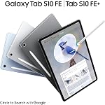 Samsung Galaxy Tab S10 FE+ Gray 256GB - AI Tablet, 13.1", 90Hz, 13MP Camera, IP68, S Pen Included (CAD Version & Warranty)