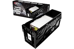 BCW Comic Book Storage Bin Black