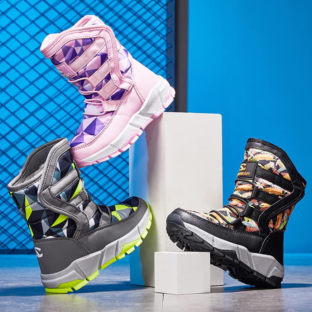 Amazon.co.jp: Snow Boots, Kids, Junior, Winter Boots, Snow Shoes, Cold  Shoes, Winter Protection, Children's Snow Shoes, Winter Boots (black, 31) :  Home \u0026 Kitchen