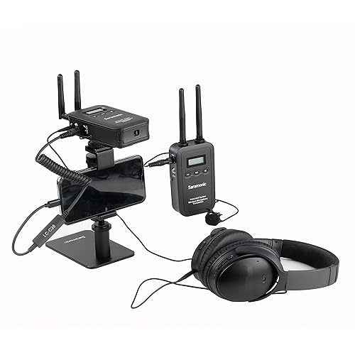 Miniatura 4 de Saramonic Cable de salida Lightning de 18" TRS macho a Apple para iPhone y iPad (LC-C35), bloqueo de 0.138 in