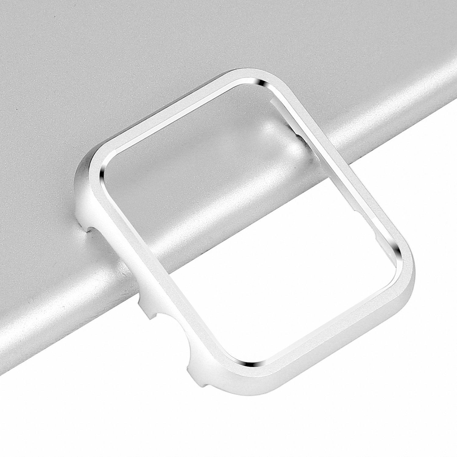 MOTALER Case Silver Compatible with Apple Watch SE 40mm