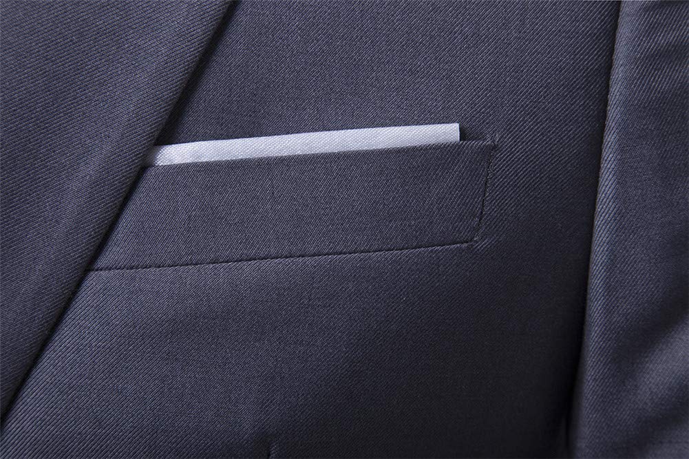 MISSMAOM Abito Uomo 3 Pezzi - Classico e Elegante - Matrimonio Festa e Affari