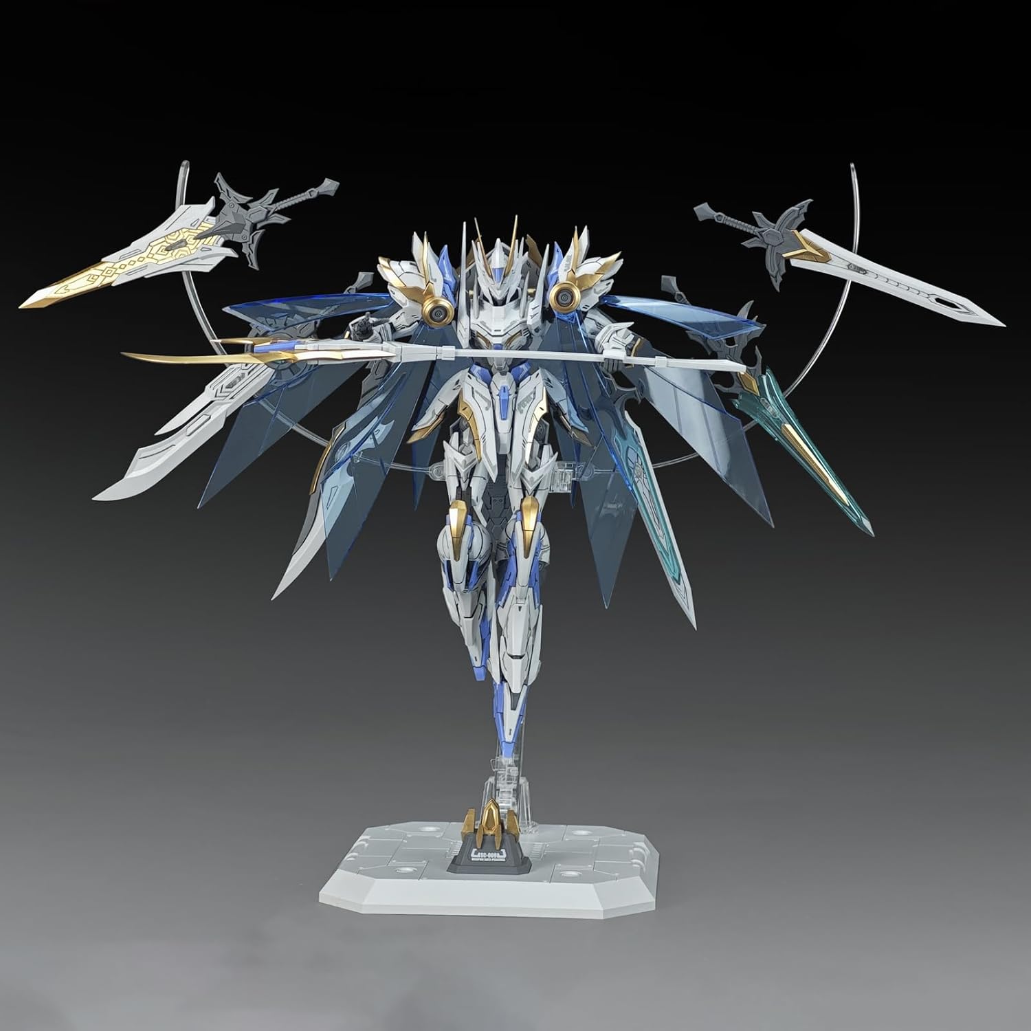 Pipigirl 1:144 Plastic Action Figures Kits, Divine Invoker Percival, 6.3 in Mecha Model, Easy to Assemble
