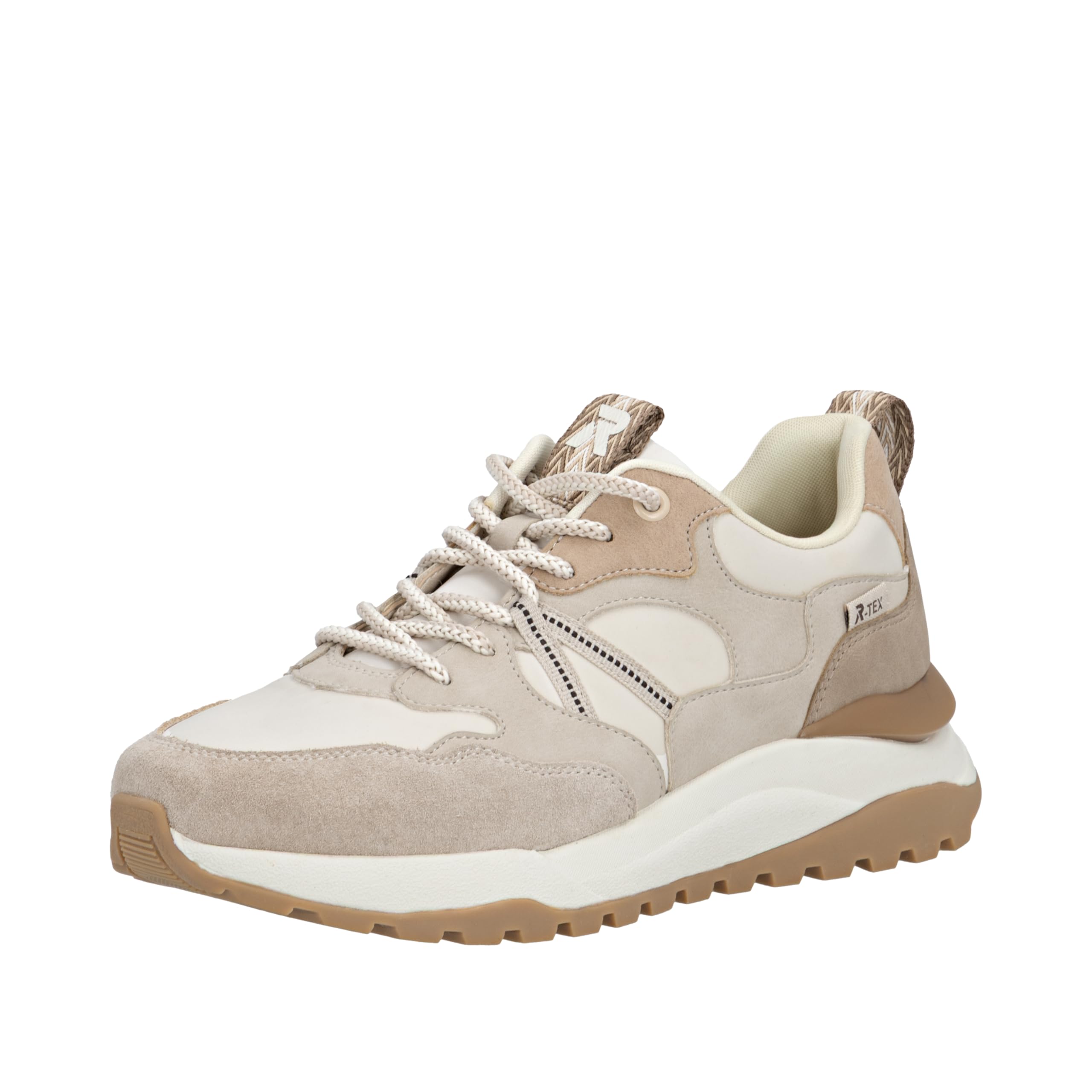 Rieker Women's W2501 Low Top Trainers, White, 6 UK