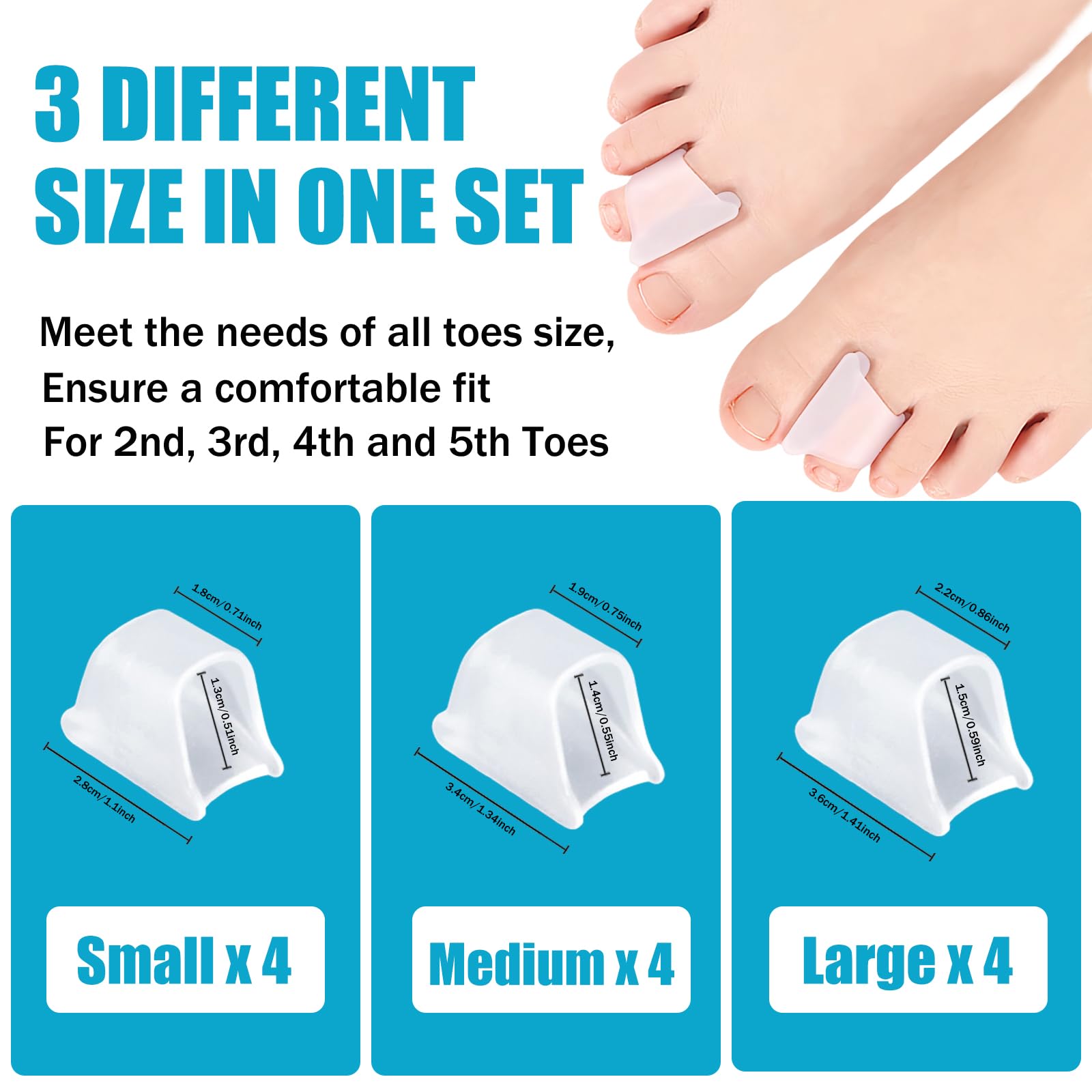 Hasny Gel Toe Separator - Image 2