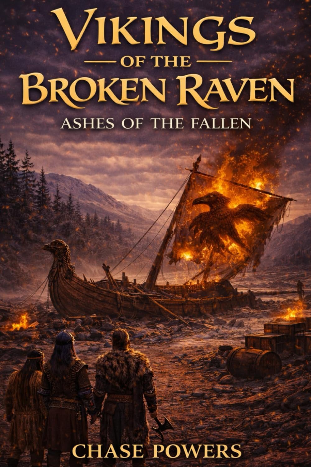 Vikings of the Broken Raven: Ashes of the Fallen (The Broken Raven Saga)