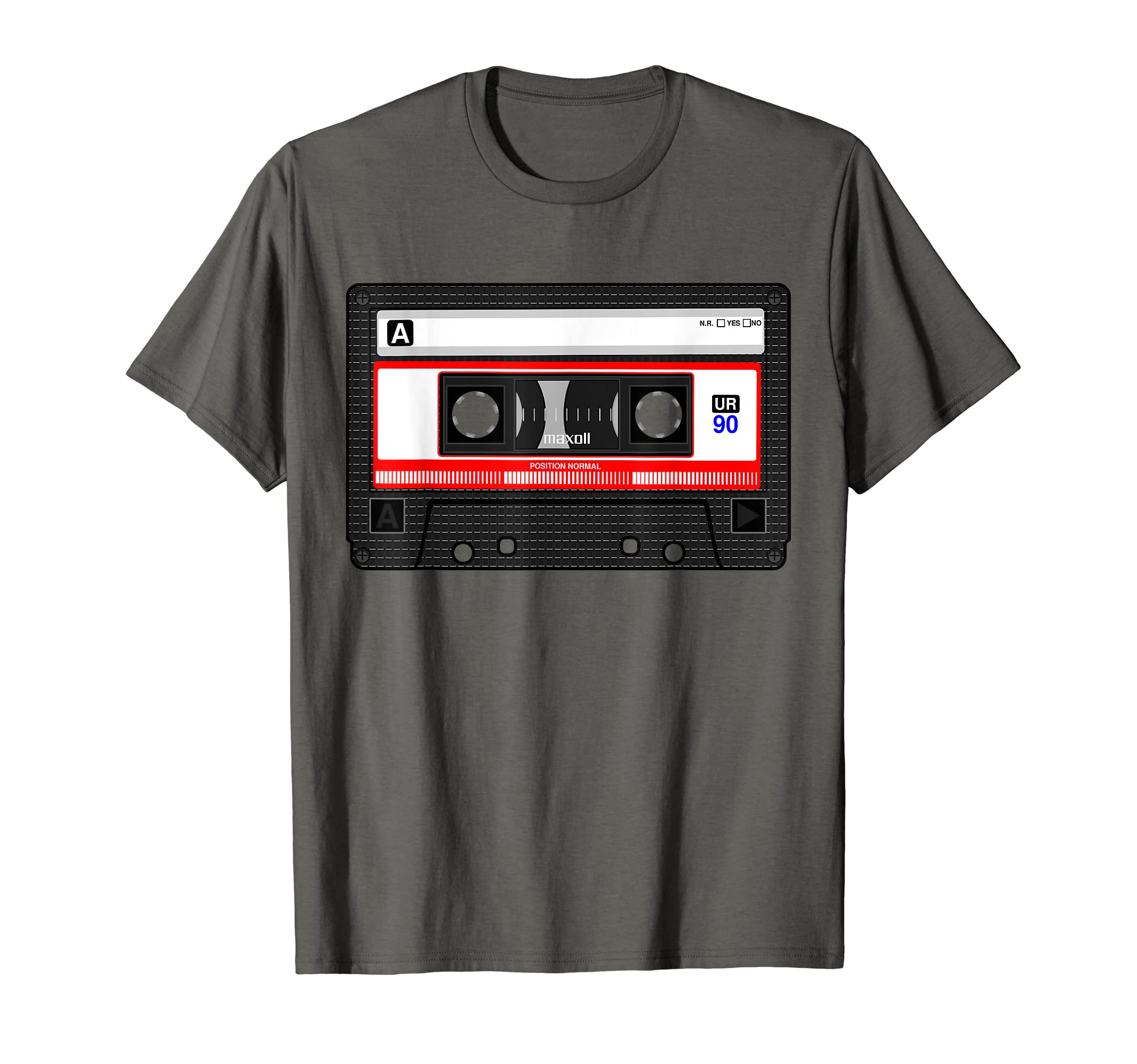 Cassette Tape Costume 80s 90s Party Outfit T-Shirt T-Shirt