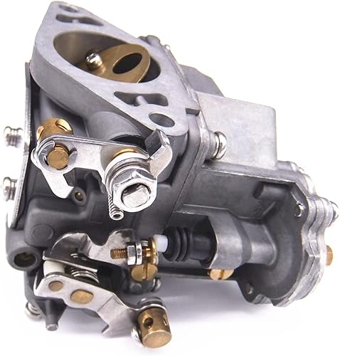 Miniatura 6 de SouthMarine Motor de barco 66M-14301-12-00 66M-14301-10 66M-14301-11 Carburador Assy para Yamaha 4-Stroke 15hp F15 Motor fuera de borda, arranque