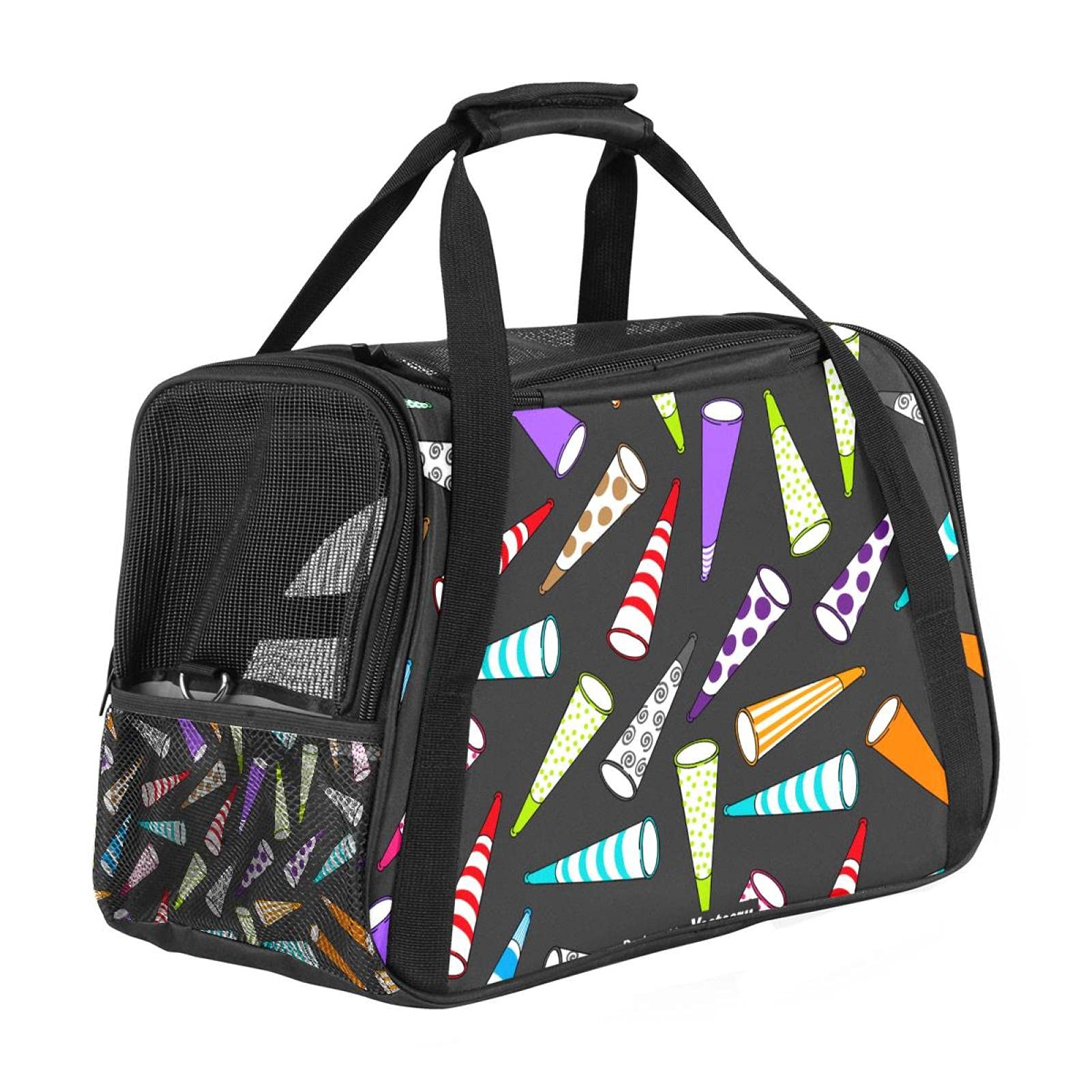 Sac de transport pour animaux en maille souple pour voyager sans stress