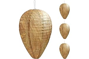 Pesticide-Free Paper Wasp Nest Decoy - Your Eco-Friendly Wasp Deterrent