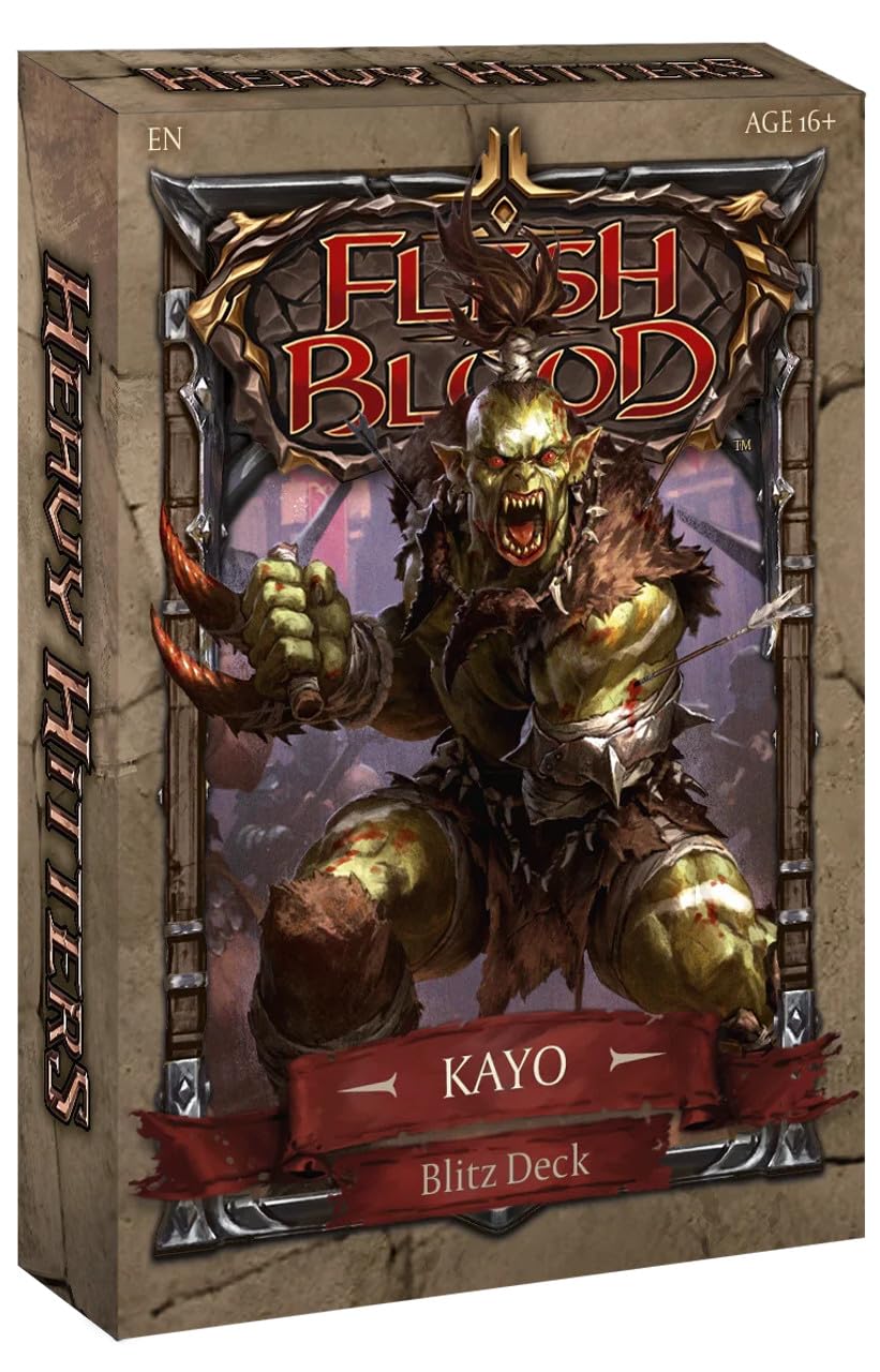 Amazon.com: Legendary Story Studios Flesh and Blood CCG: Heavy