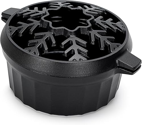 Miniatura 9 de Vaporizador de estufa de leña de hierro fundido de 2.5 cuartos de galón con tapa de apertura grande, color gris escamas