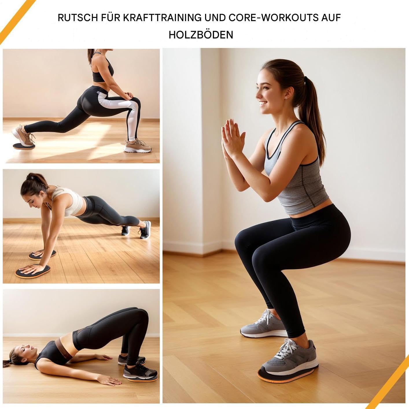 Gleitscheiben Für Training - Leichte Krafttrainings-Gleiter für das Fitnessstudio,Leichtes Krafttrainingsgerät Für Push-Ups Crunches Pilates Übungen