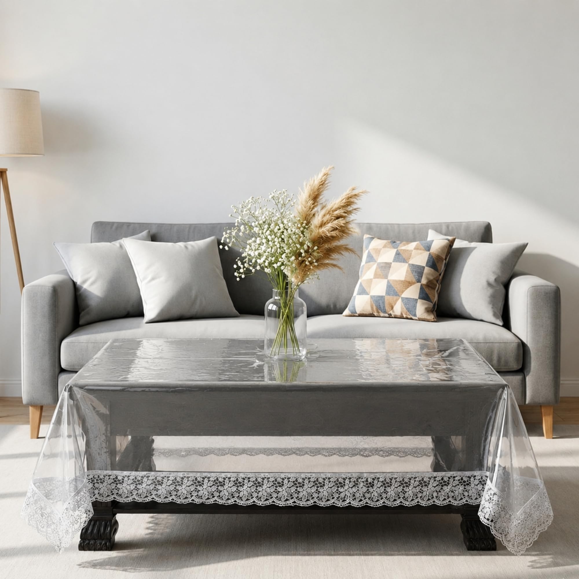 All Table Cover Clear Silver Lace 40x60-image-17