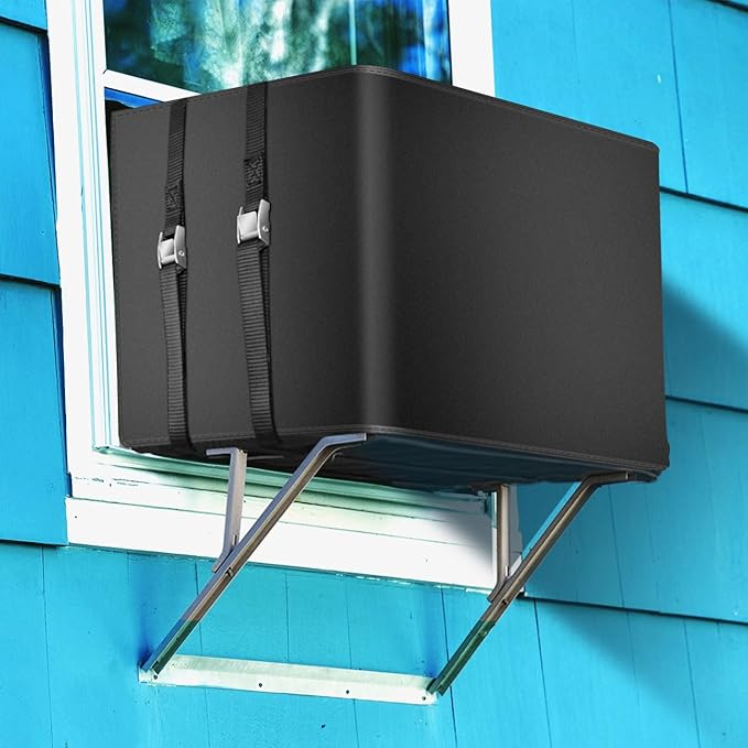 Waterproof Insulated Outdoor Window Air Conditioner Cover for Outside AC