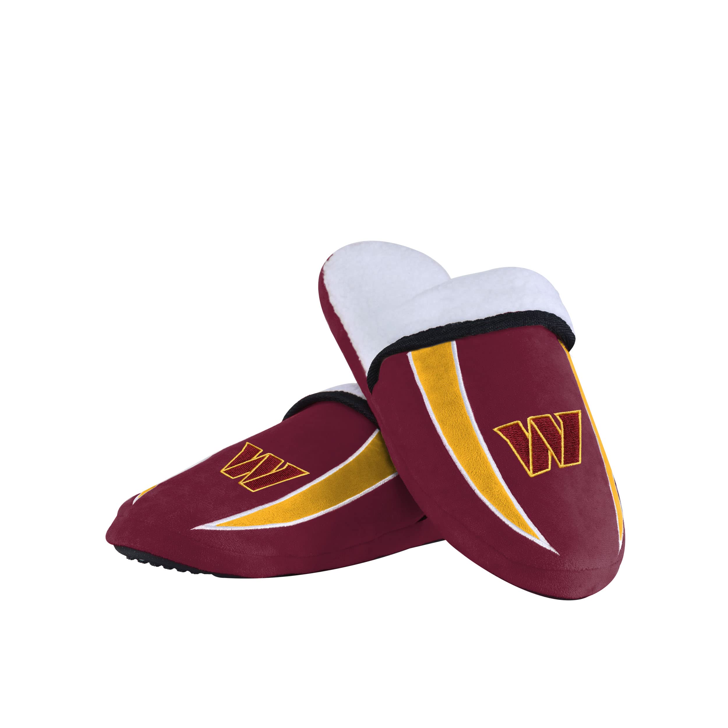 FOCO NFL Mens Football Team Logo Moccasin Slippers Shoes