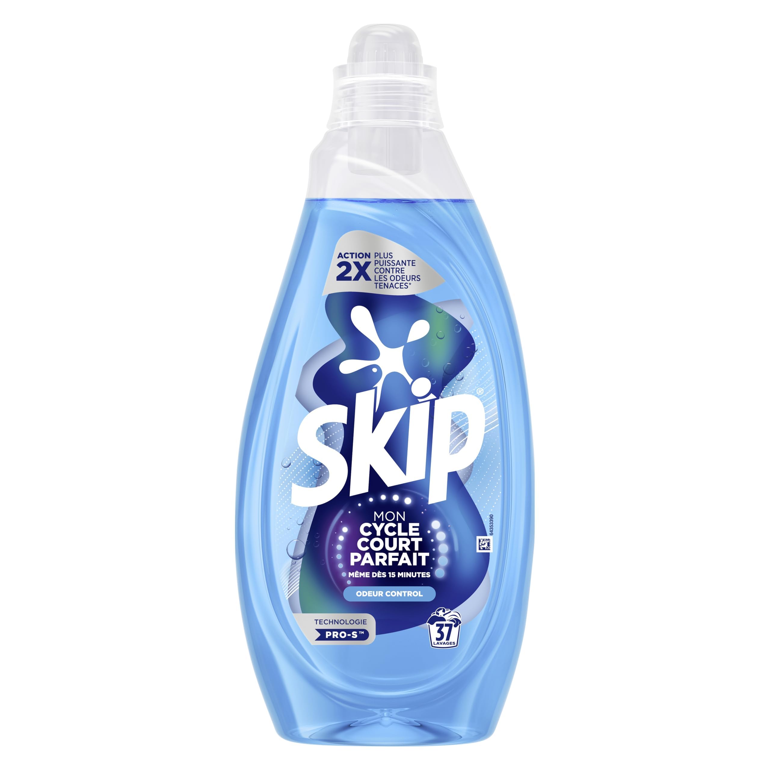 Skip Detergente Líquido Mi Ciclo Corto Perfecto Olor Control, 37 Lavados
