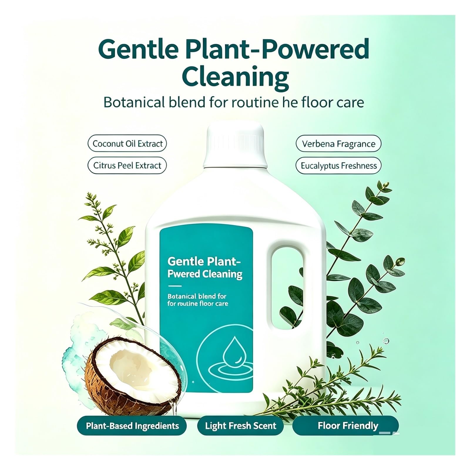 Ricarica detersivo for aspirapolvere pavimenti da 1000ML, compatibile con Dreame