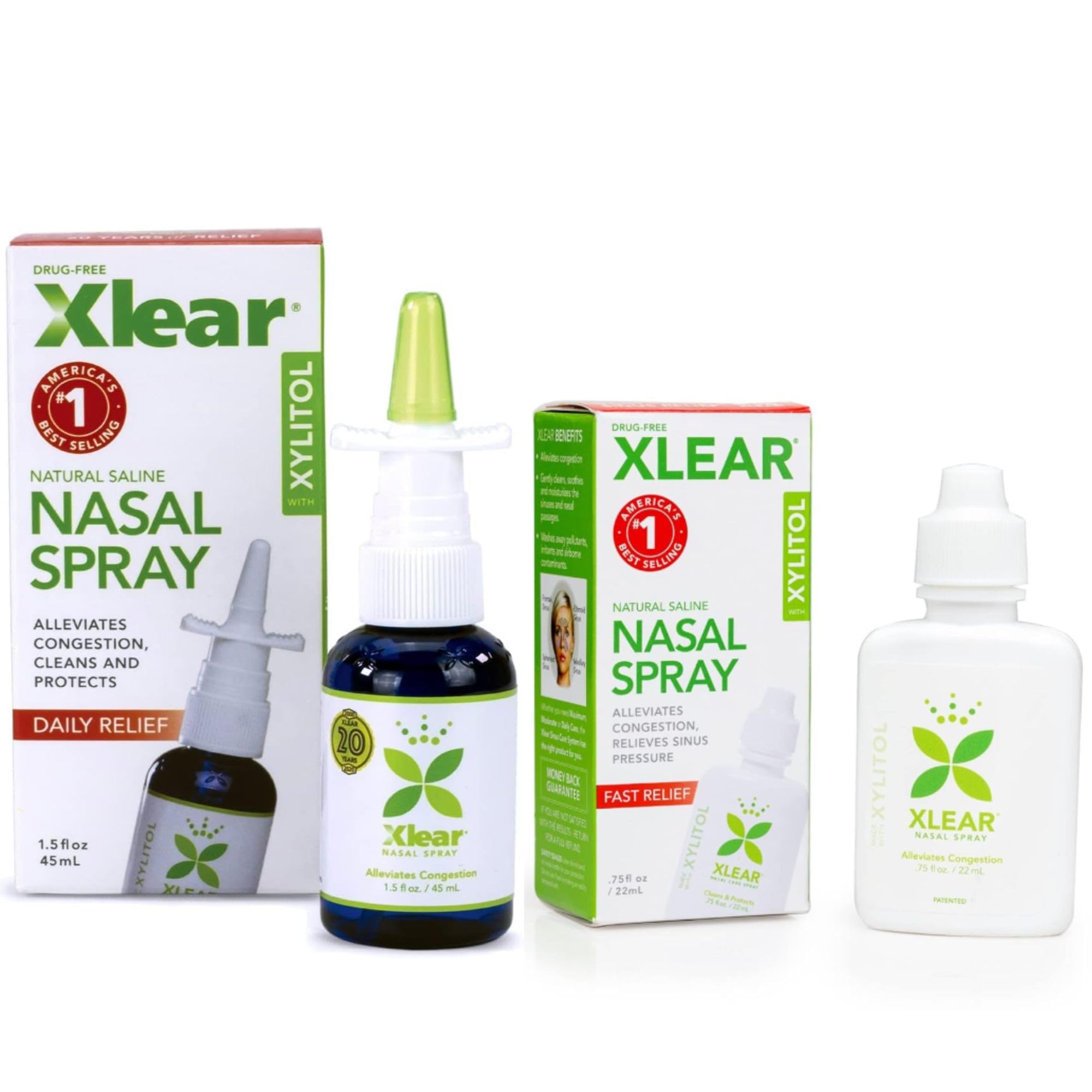 Xlear Natural Nasal Spray with Xylitol, 1.5 fl oz (Pack of 2) — Amazon image 8