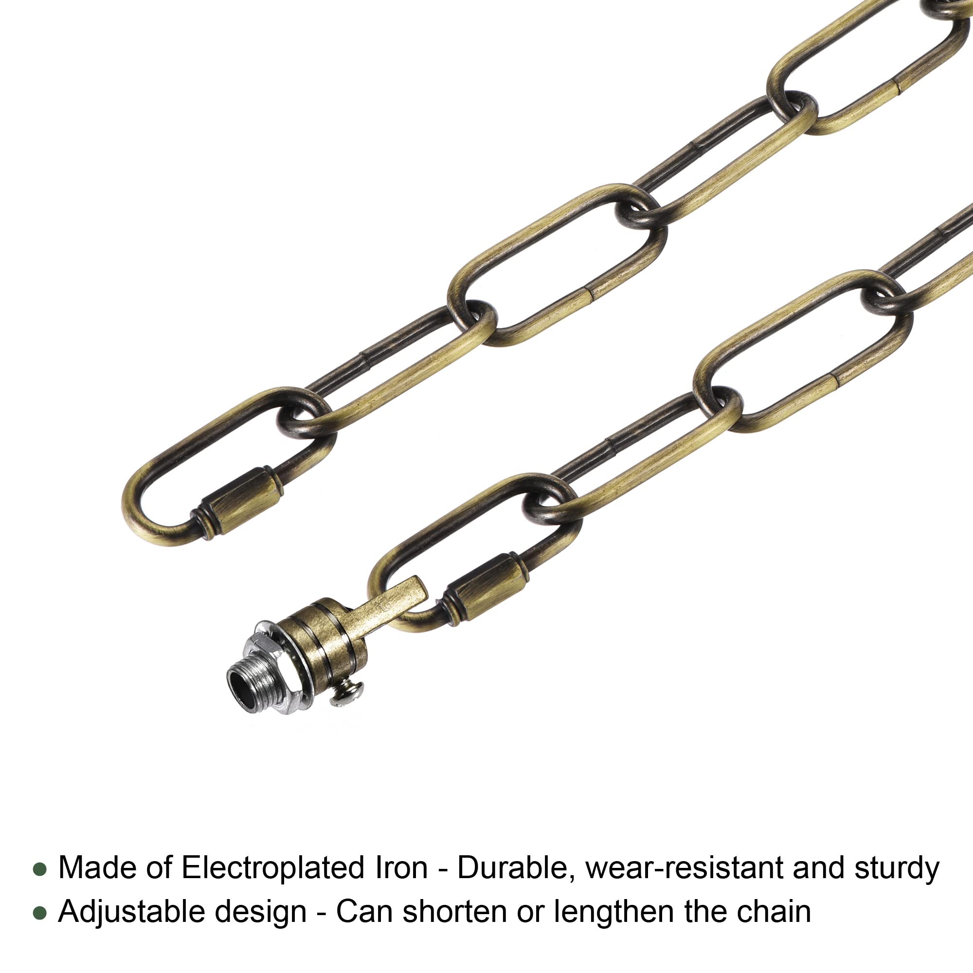 Amazon | YOKIVE 1セット 吊り下げチェーン 照明器具吊りチェーン 照明