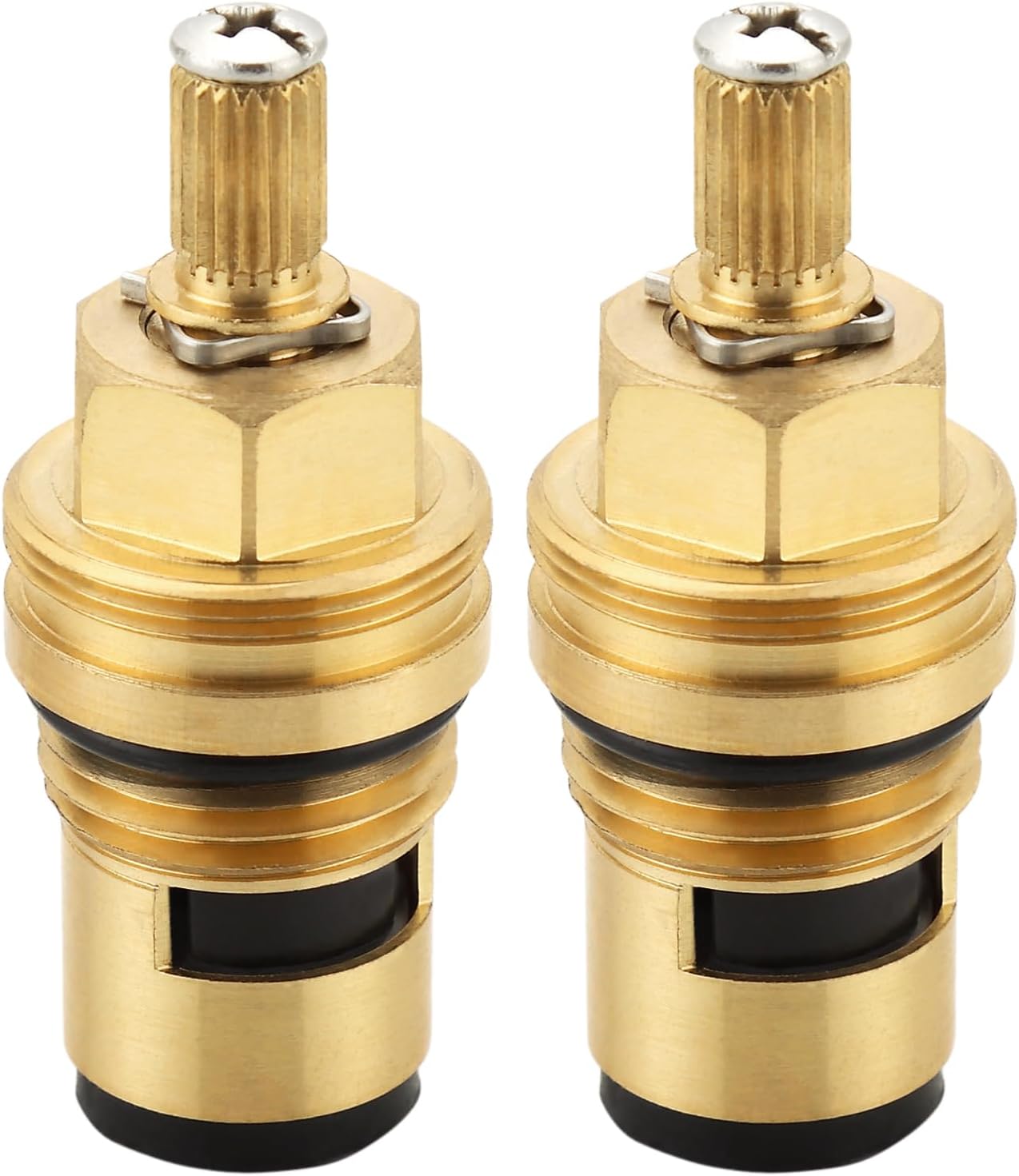 Faucet Cartridges for Grohe 45882000 45883000, 1/2″ Cold Hot Ceramic ...