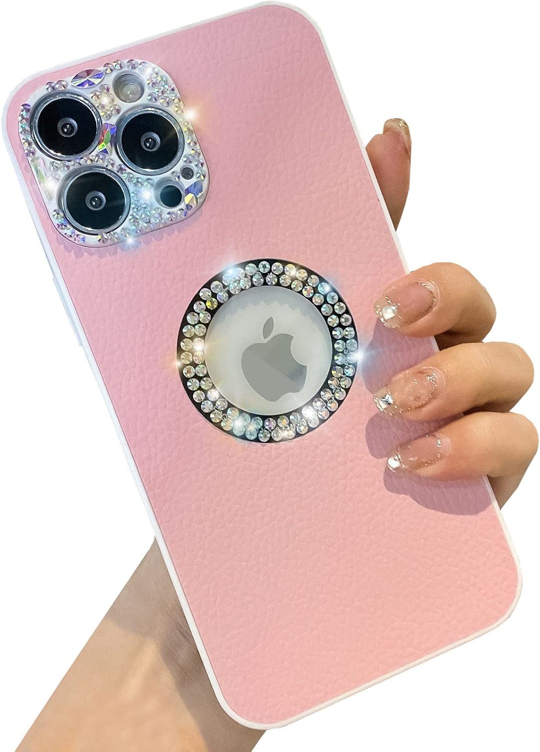 BANAILOA Glitter iPhone 13 Pro Max Case Leather,Luxury