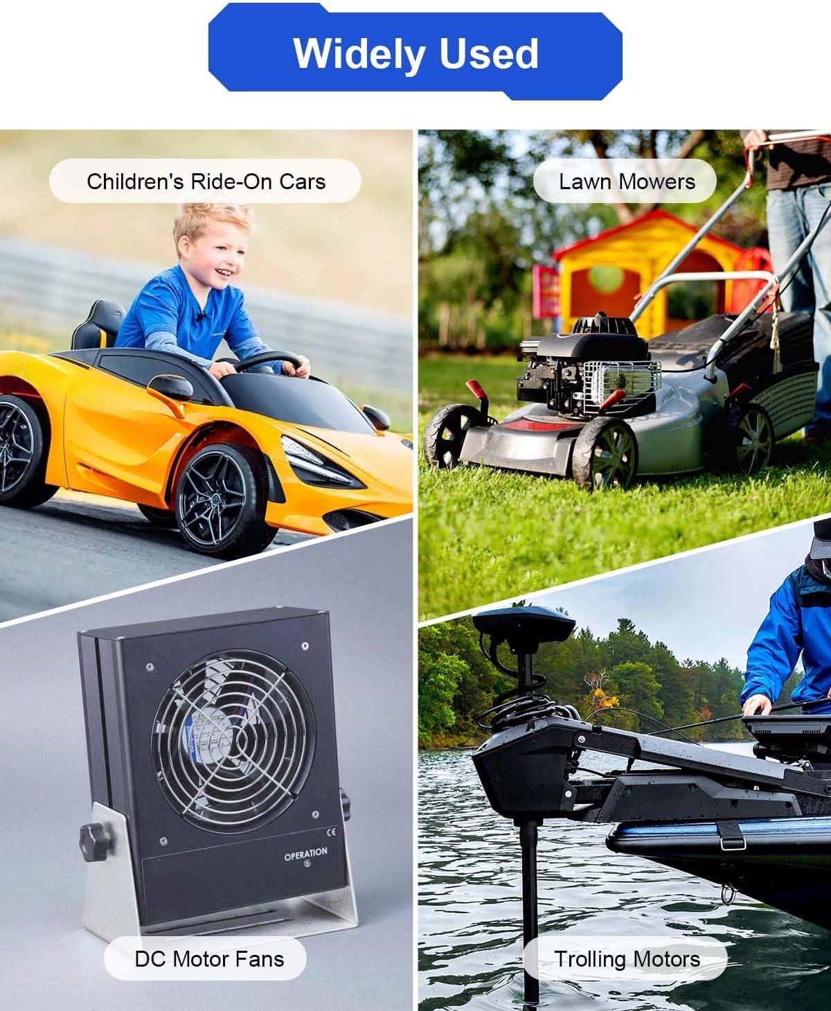 driver de velocidad de motor CC máximo PWM 3500 W, CC 10 V-50 V y nominal de 60 A/máximo 100 A, visualización LED, driver de velocidad continuo con interruptor de freno delantero y marcha atrás y