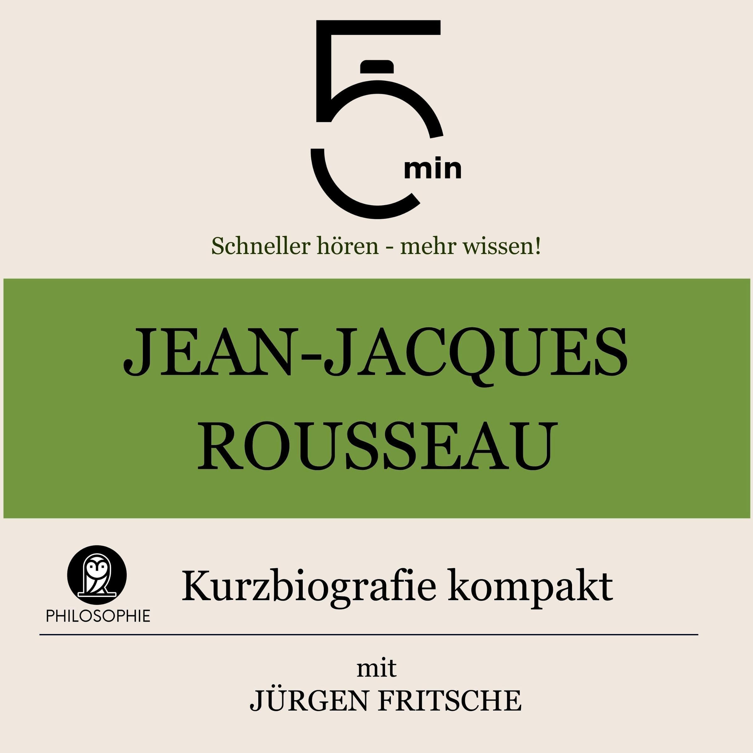 Cover art for Jean-Jacques Rousseau - Kurzbiografie kompakt