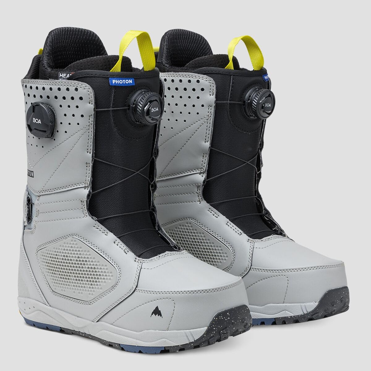Burton Men's Photon Dual Boa Wide Snowboard Boots (14, Gray