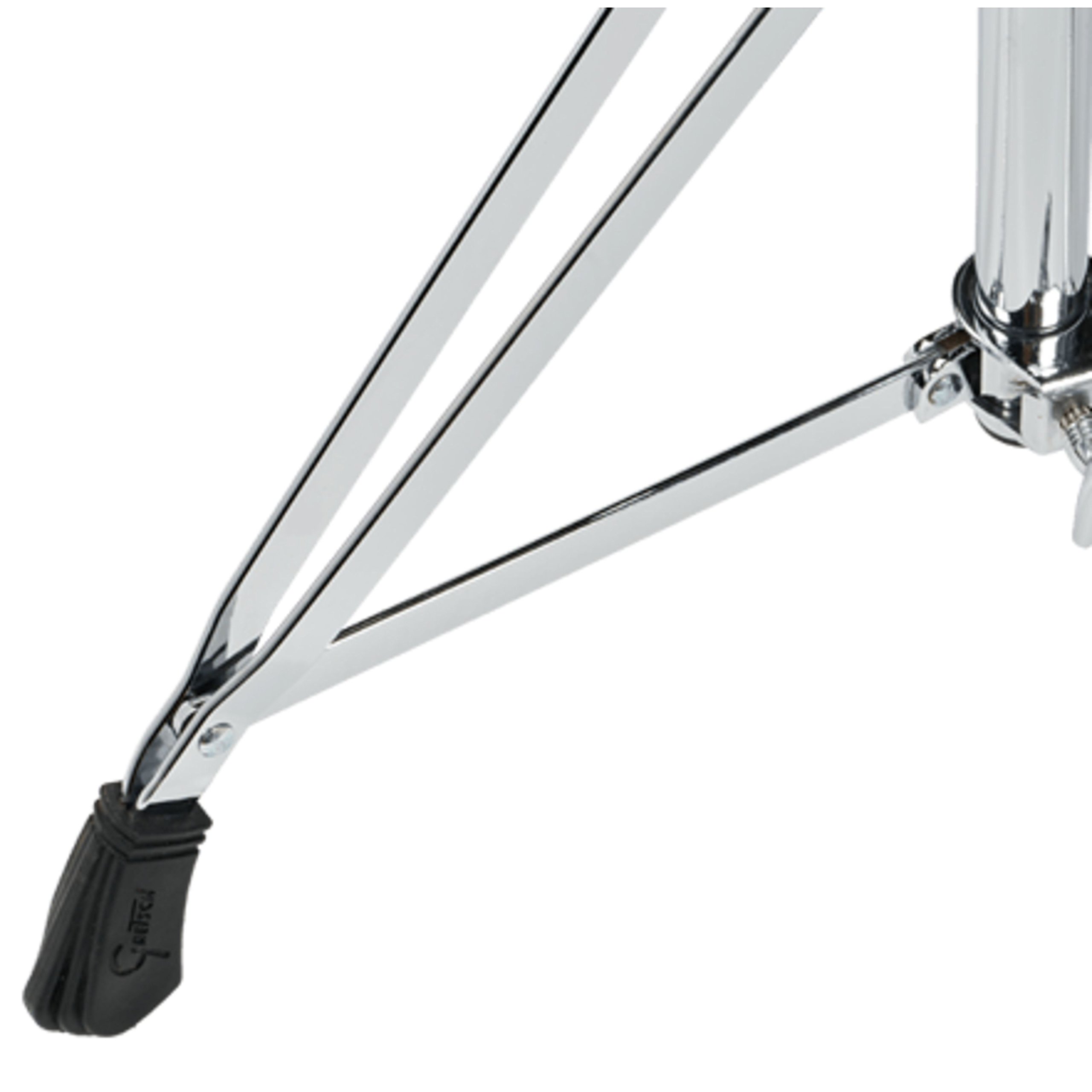 Sgabello per batteria Gretsch Drum - Pro Throne Art Top - doppio rinforzo - mandrino rotante - seduta rotonda con logo - GR9608-2