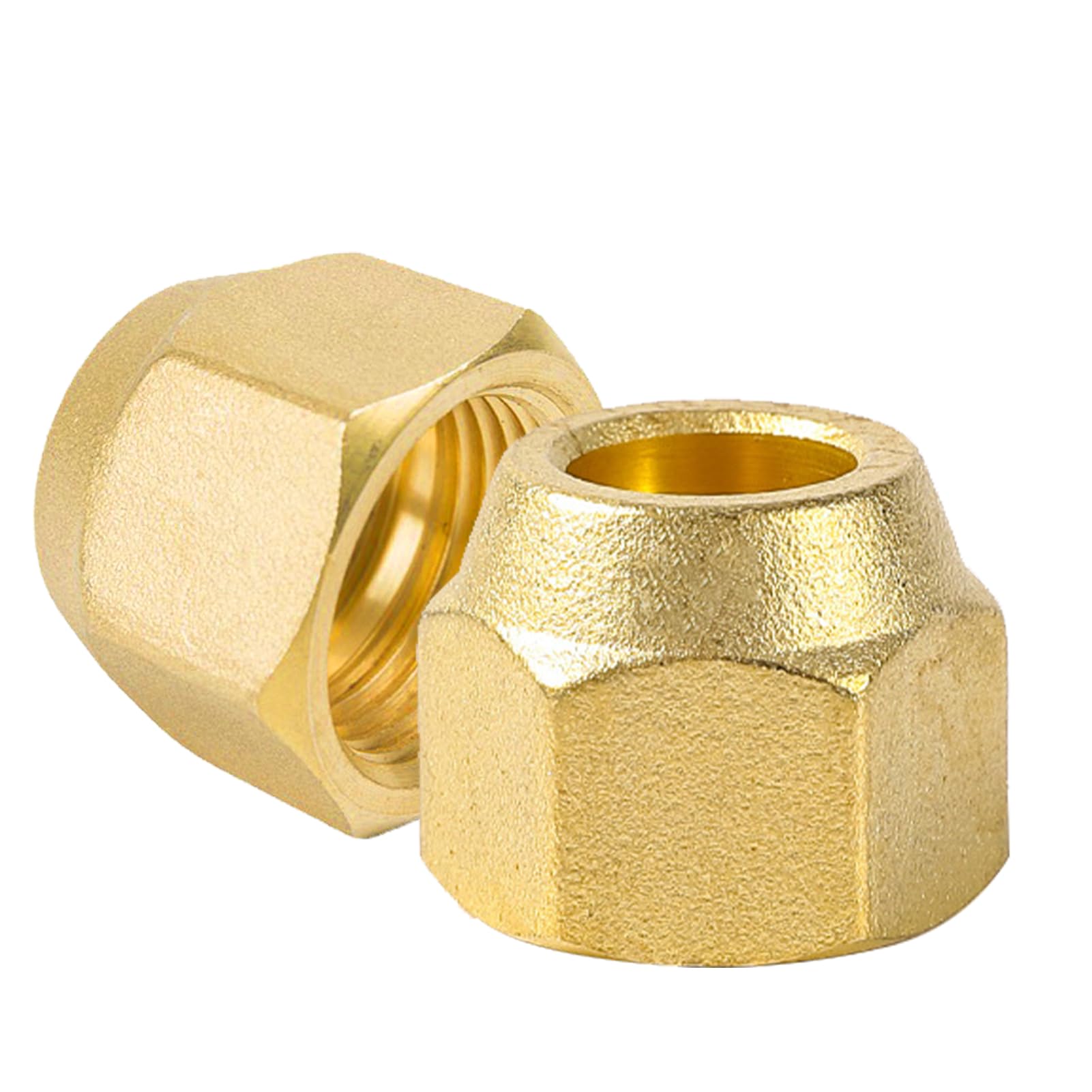 2 dadi filettati da 5/8 pollici per tubi refrigeranti da 5/8" per condizionatori d'aria da 5/8", tubo per il montaggio di condizionatori d'aria split