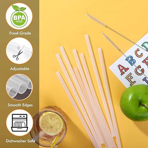 Miniatura 6 de 11 popotes de repuesto Miracredo para botella de boca ancha Hydro Flask, con tapa de popote Hydro Flask, apto para Thermoflask, popotes para boca