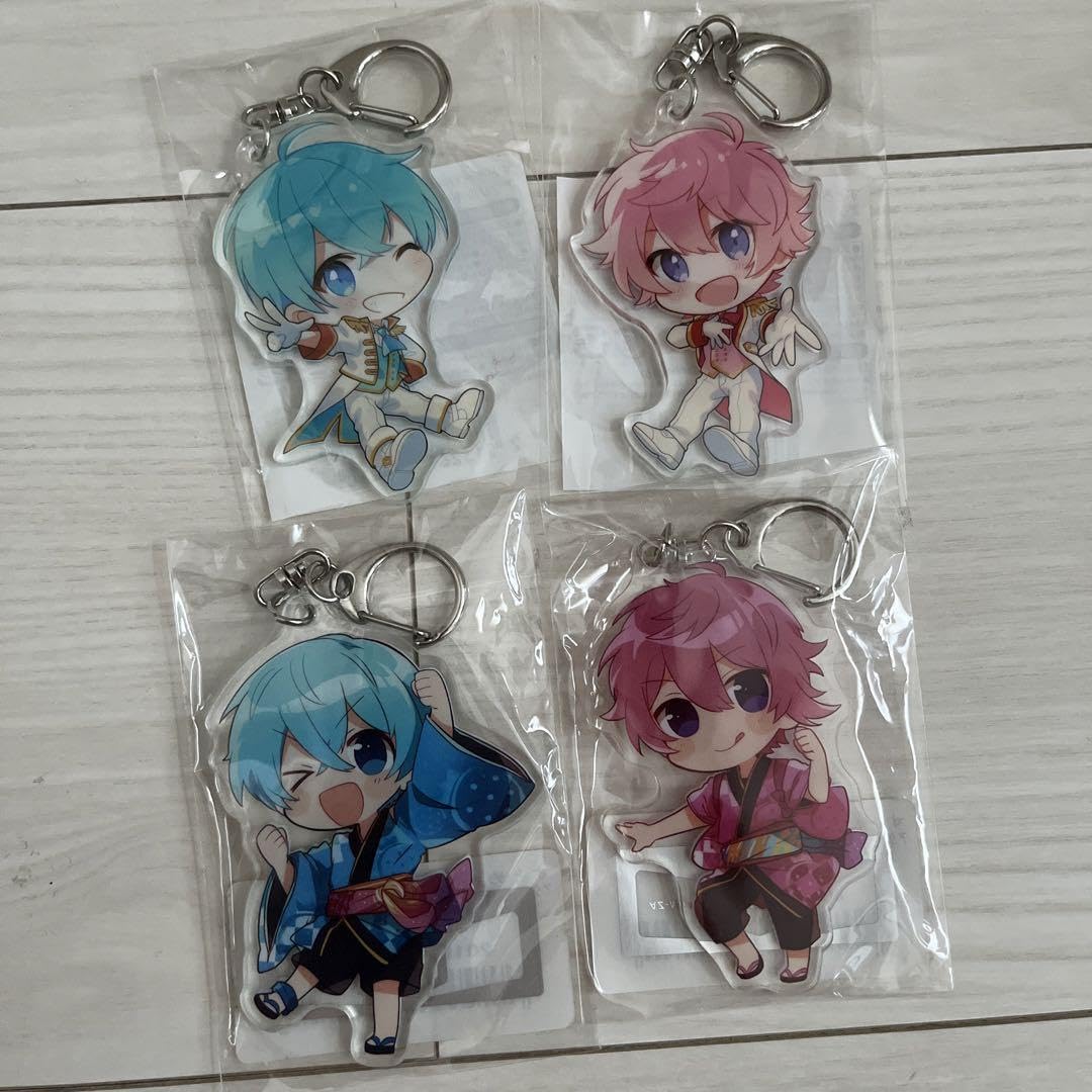 さとみ ころん キーホルダー すとぷりグッズ ころんくん さとみくん 缶