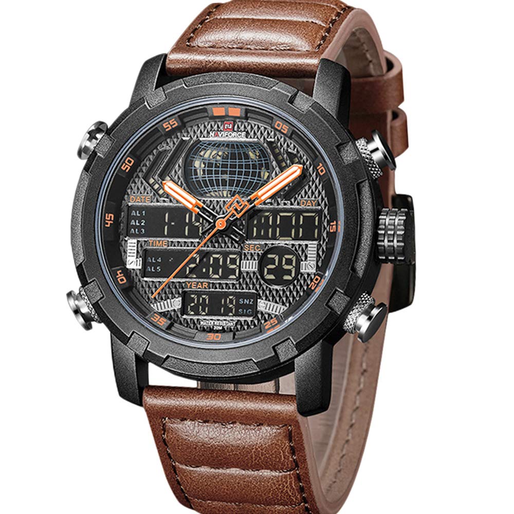 NAVIFORCE Relógios de casal de luxo fashion com caixa de 38,5 mm, multifunções à prova d’água, relógio de aço inoxidável para homens e mulheres em promoção! Veja a oferta e mais achadinhos de Relógios de pulso 2 Hoje é o melhor dia para comprar NAVIFORCE Relógios de casal de luxo fashion com caixa de 38,5 mm, multifunções à prova d’água, relógio de aço inoxidável para homens e mulheres com aquele preço maroto! Promoção! Aproveite a oferta! 2