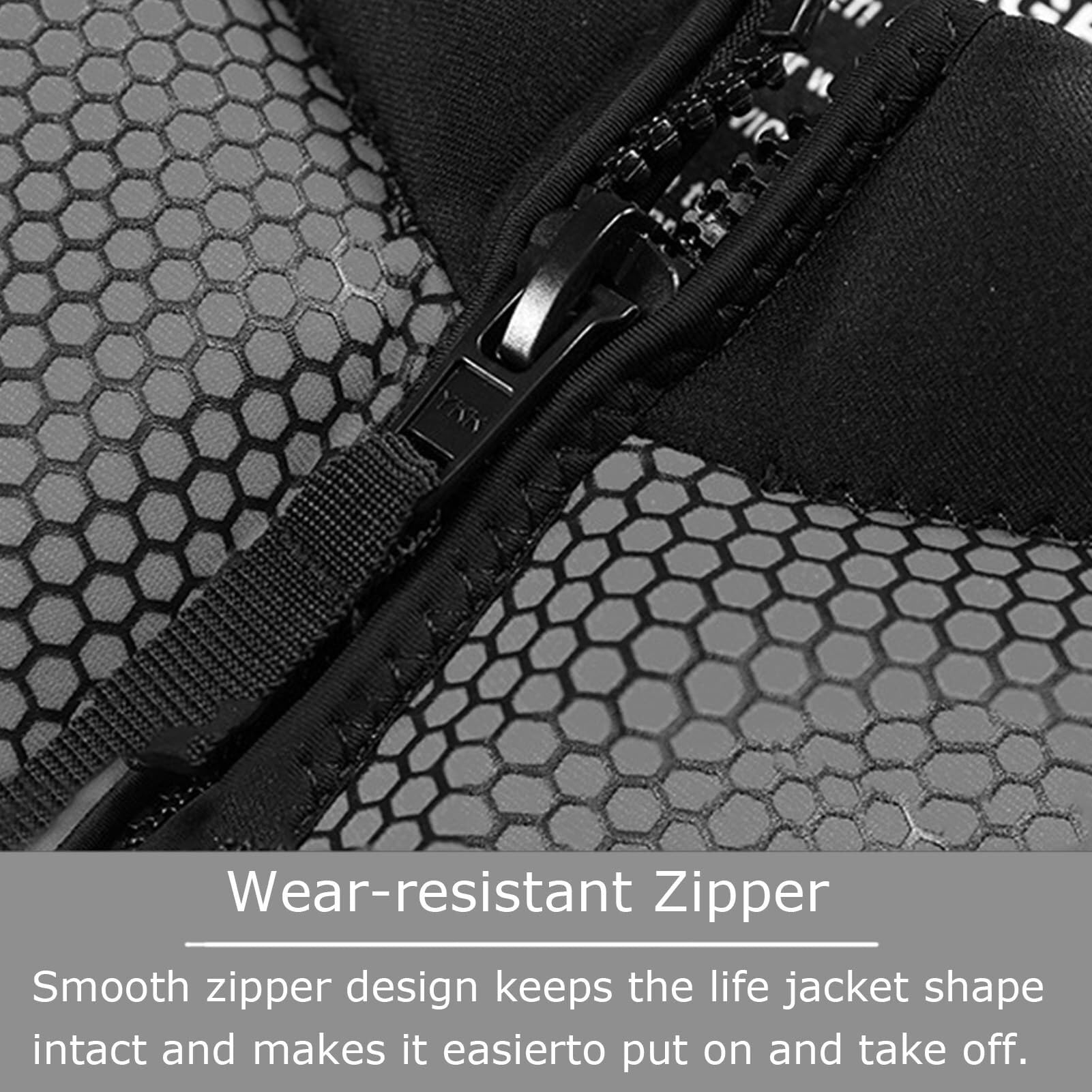 Schwimnweste Unisex Verstellbar Hohe Auftriebskraft Tragbar Neopren Schaum für Surfen Paddeln Raften Wassersport