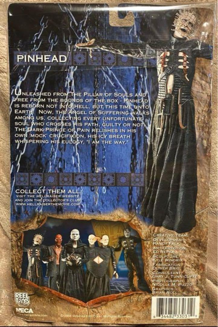 Amazon.co.jp: ヘルレイザー 3 ピンヘッドフィギュア 当時物