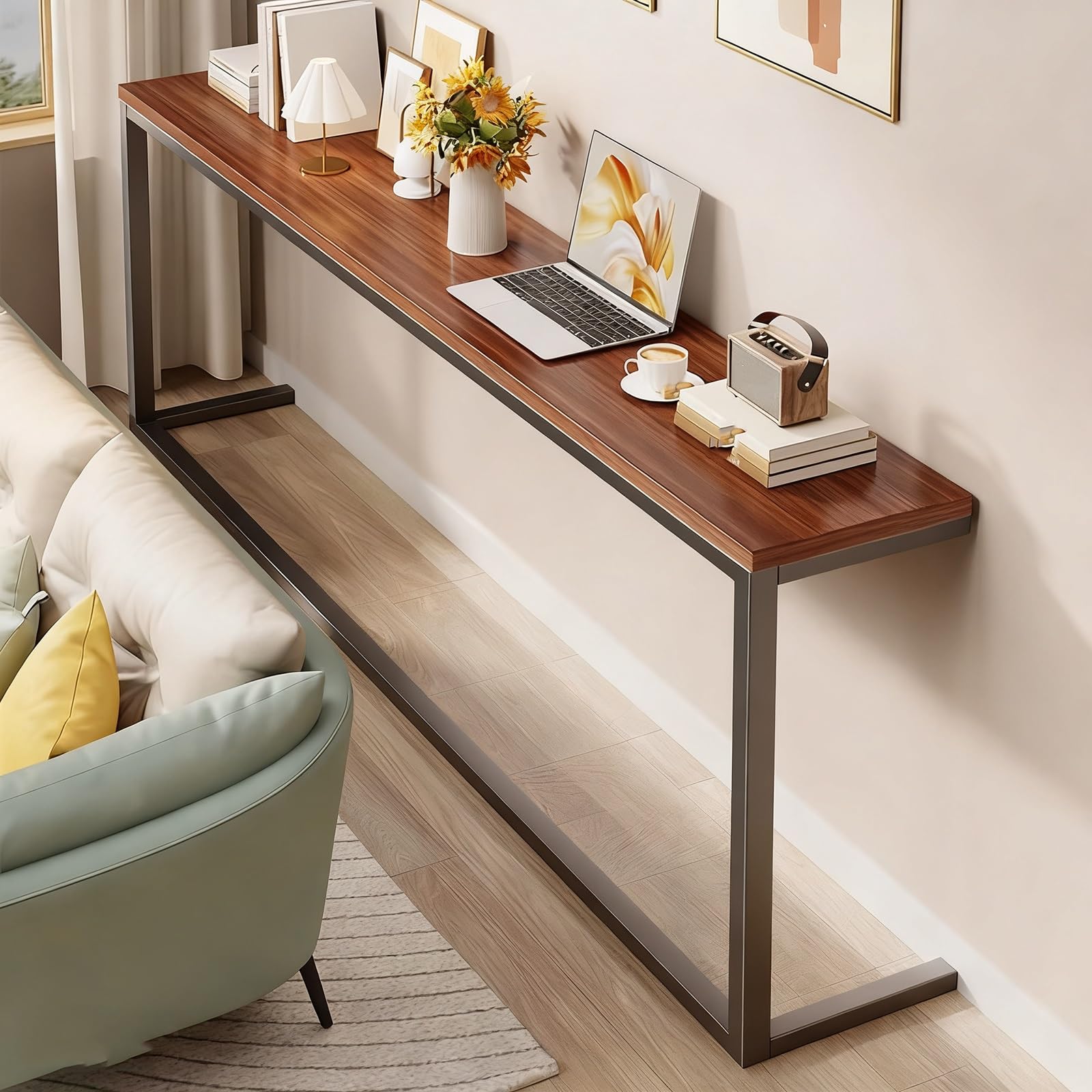 Étagère pour canapé et radiateur afin d'optimiser les espaces perdus