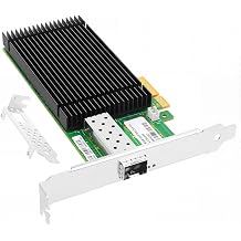 Vogzone 25GbE NIC Card for Mellanox MCX4111A-SFP28-X4, PCIe 3.0 x4 25Gb Ethernet NIC with Mellanox ConnectX-4 Lx Chipset, Single SFP28 Network Card Support RDMA