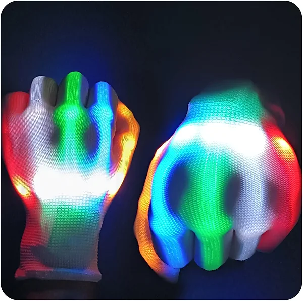 VICAITOYS Toys for Ages 8-13 LED Gloves Toys for Boys Age 8-10 Light Up Gloves, Light Up for Kids Birthday Easter Gift Cool Fun Toys for 8-13 Year Old