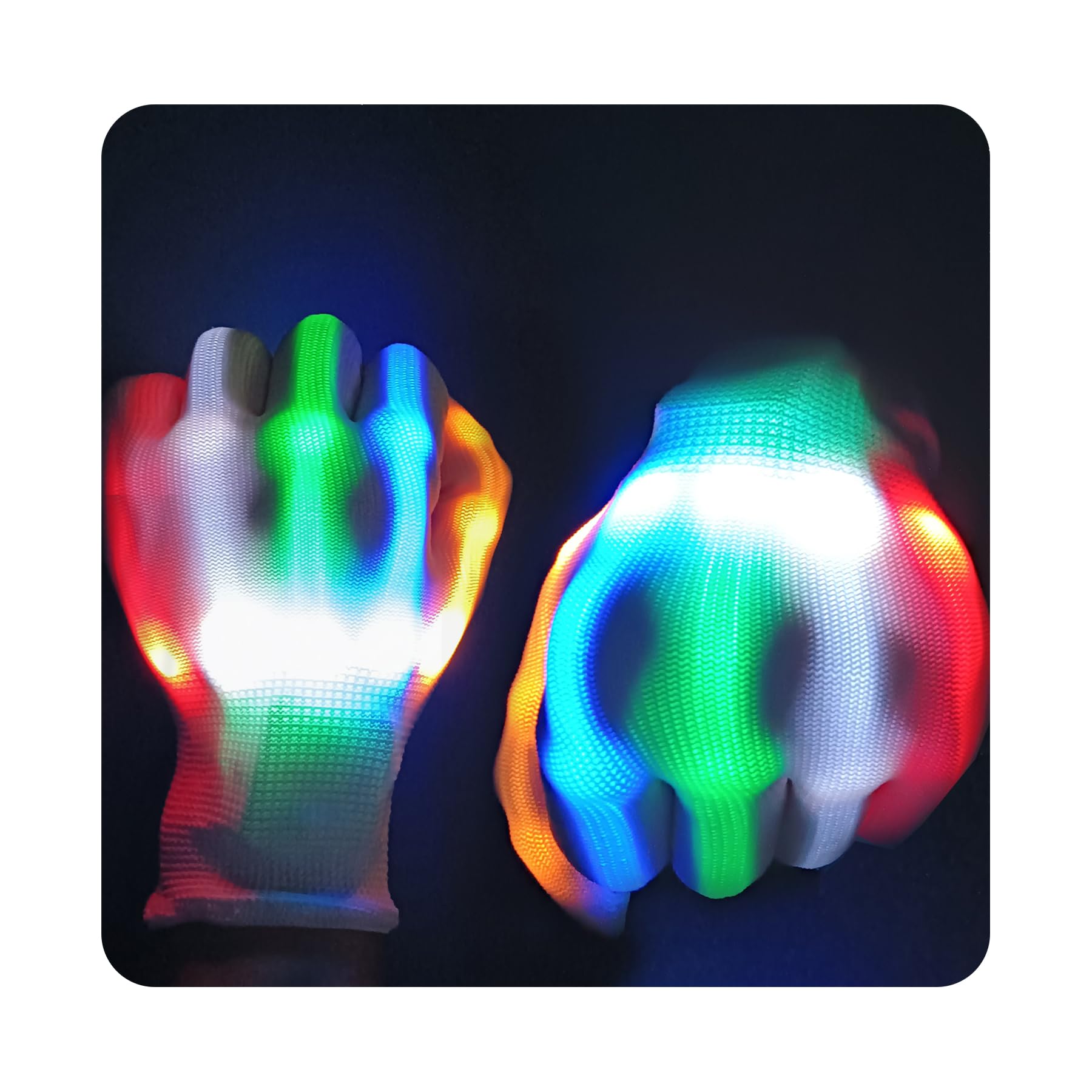 Toys for Ages 8-13 LED Gloves Toys for Boys Age 8-10 Light Up Gloves, Light Up for Kids Birthday Easter Gift Cool Fun Toys for 8-13 Year Old