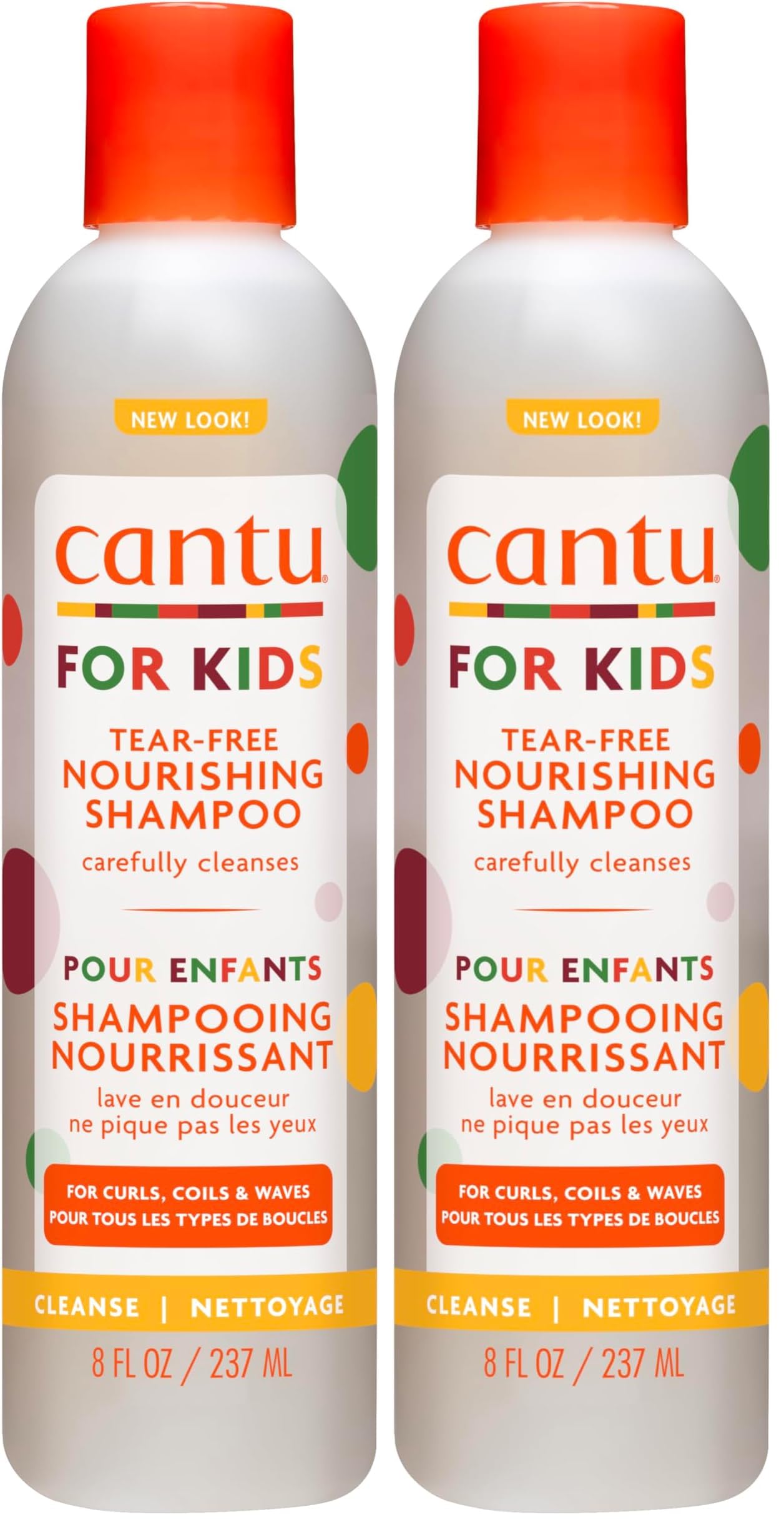 Cantu Care For Kids Nourishing Shampoo 8oz 237ml (Packung mit 2)