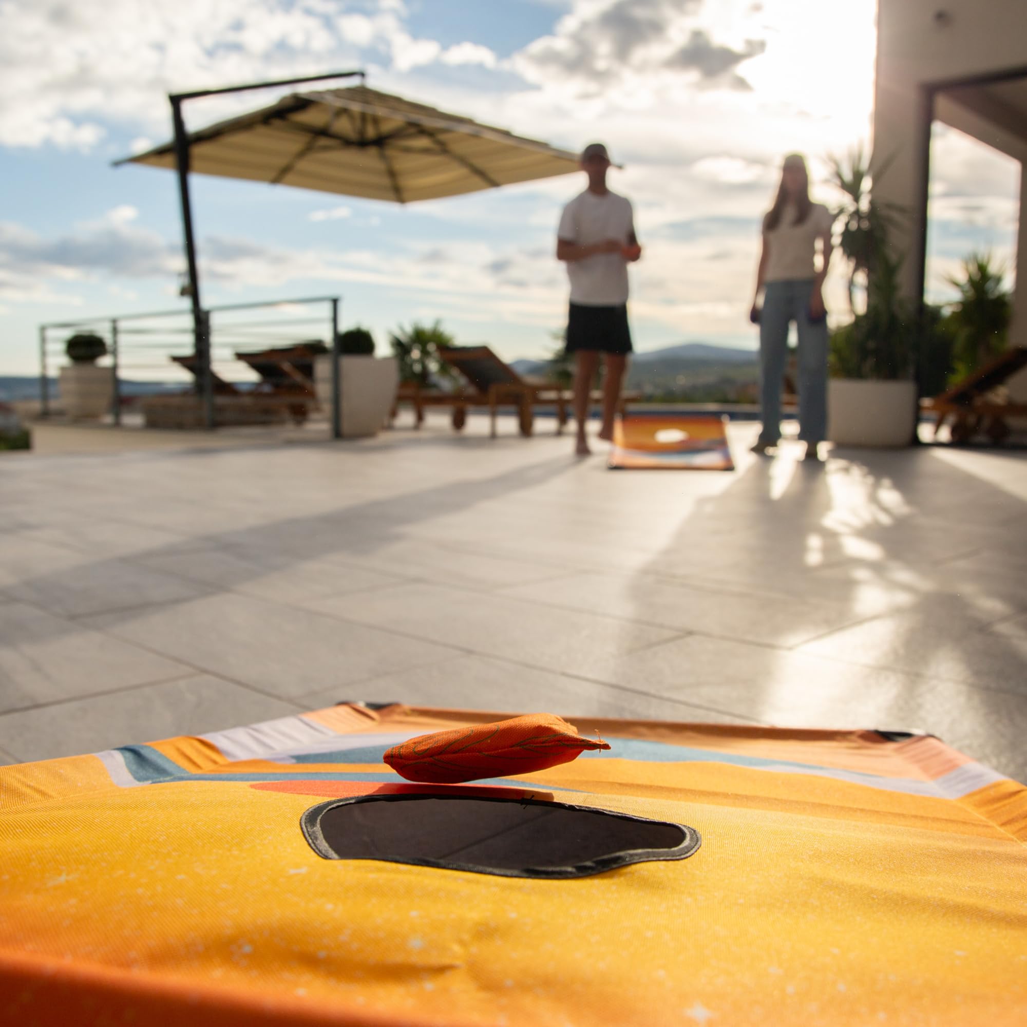 Waboba Cornhole Spielset - Leichtes Reisespiel für Outdoor-Spaß