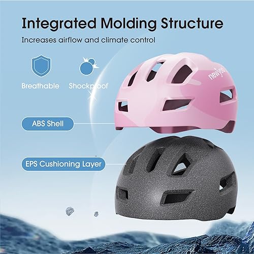 Miniatura 7 de newyoo Triciclo para niños pequeños con casco, bicicleta para niños pequeños, triciclos para niños de 1 a 3 años, casco de bicicleta para niños de 3